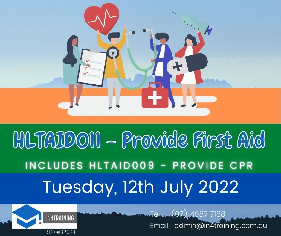 12072022 – HLTAID011 – PROVIDE FIRST AID